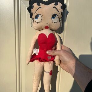 Plush vintage Betty boop plush doll 1983